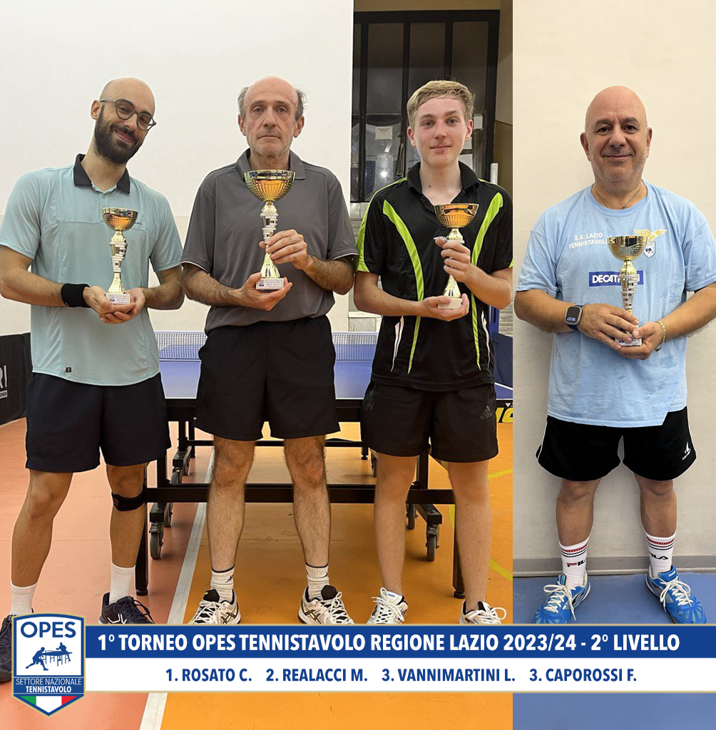 1° Torneo OPES TENNISTAVOLO