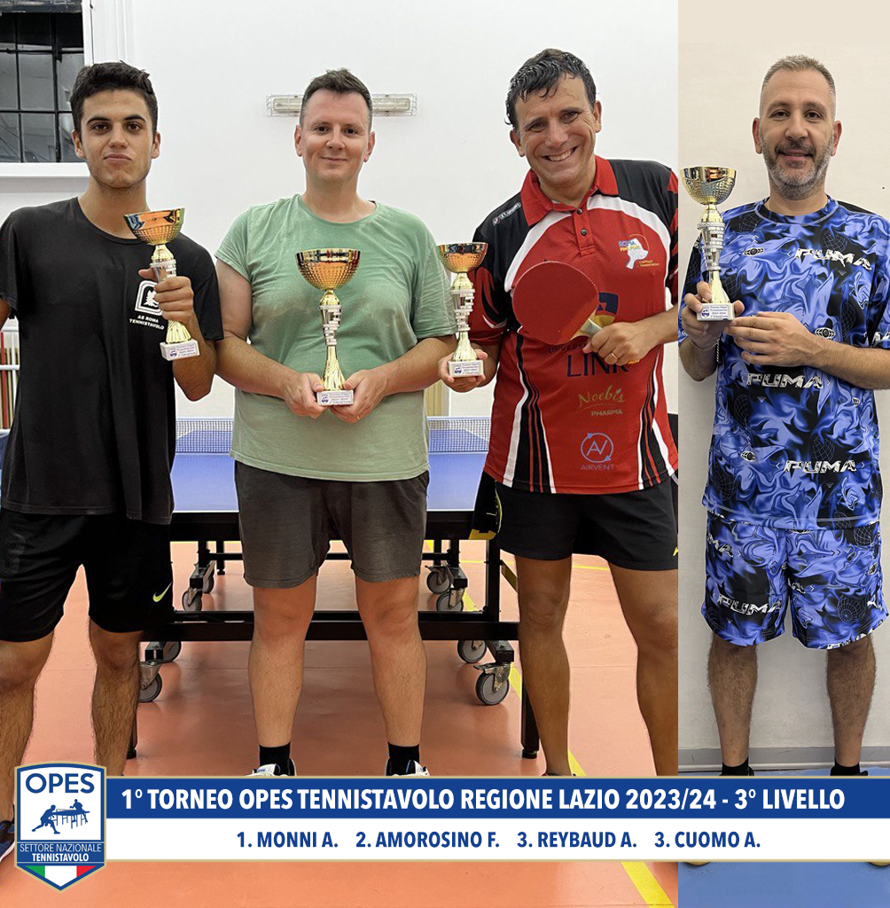 1° Torneo OPES TENNISTAVOLO