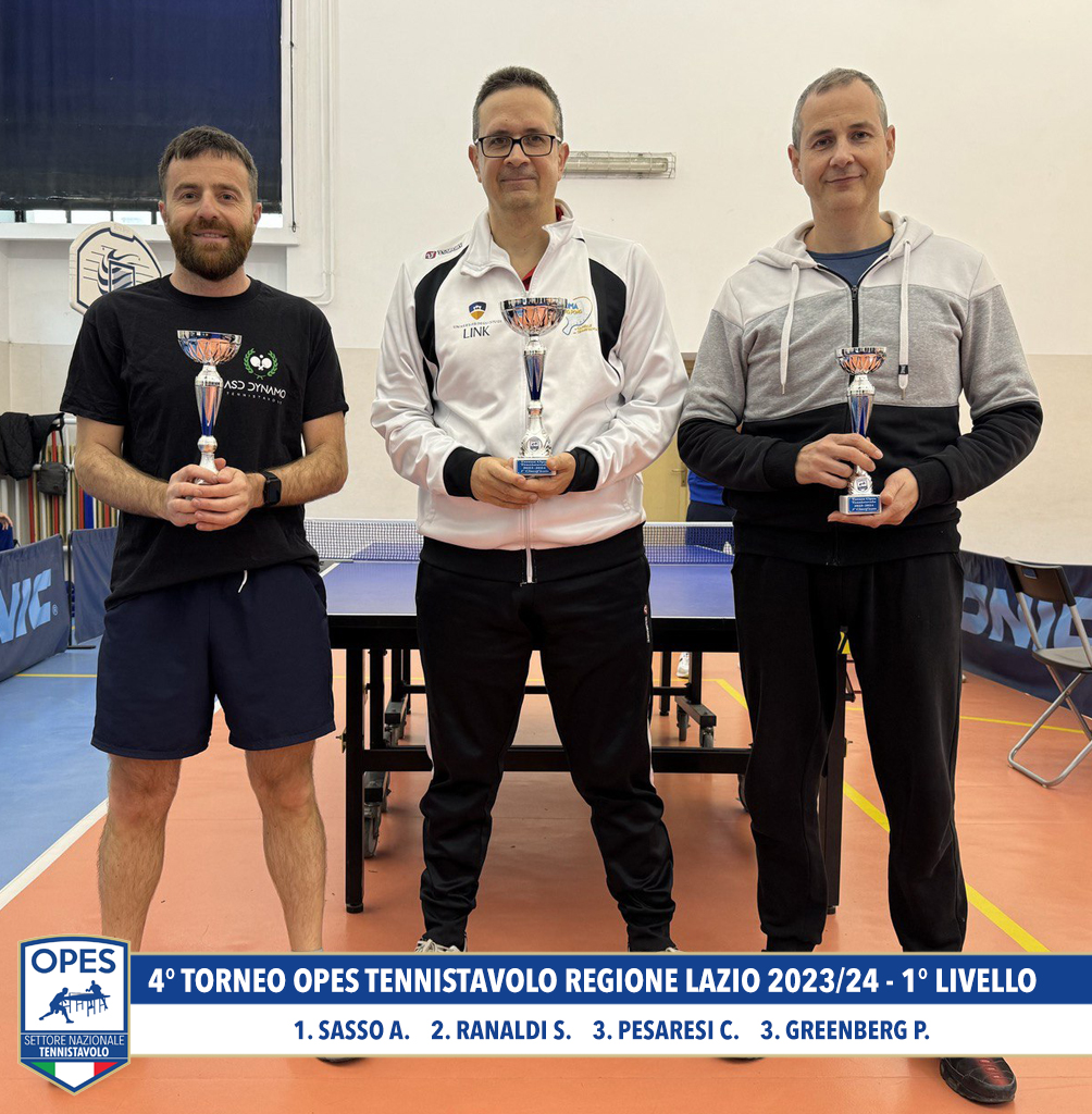 4° Torneo OPES TENNISTAVOLO