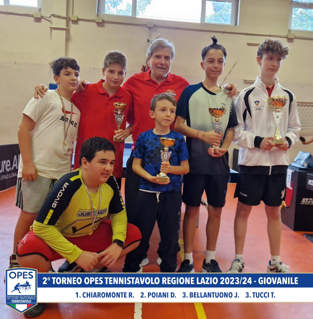 2° Torneo OPES TENNISTAVOLO