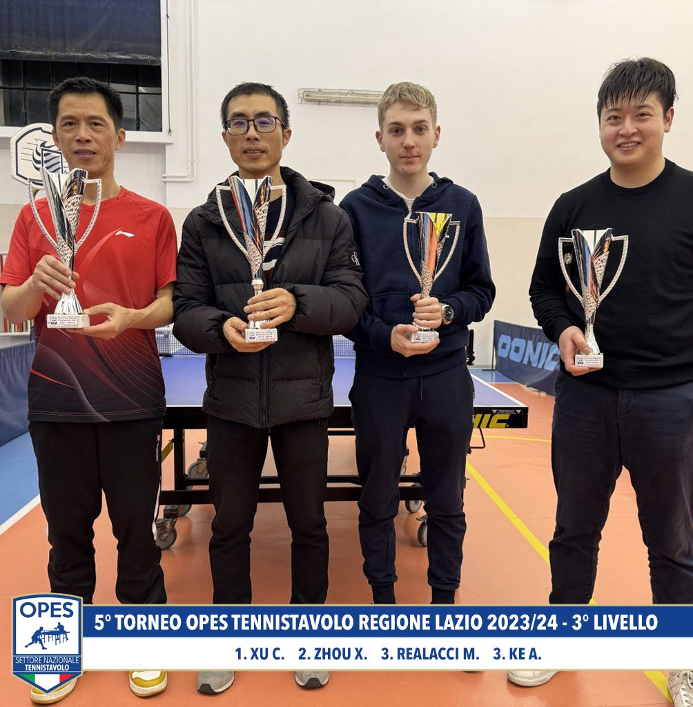 5° Torneo OPES TENNISTAVOLO