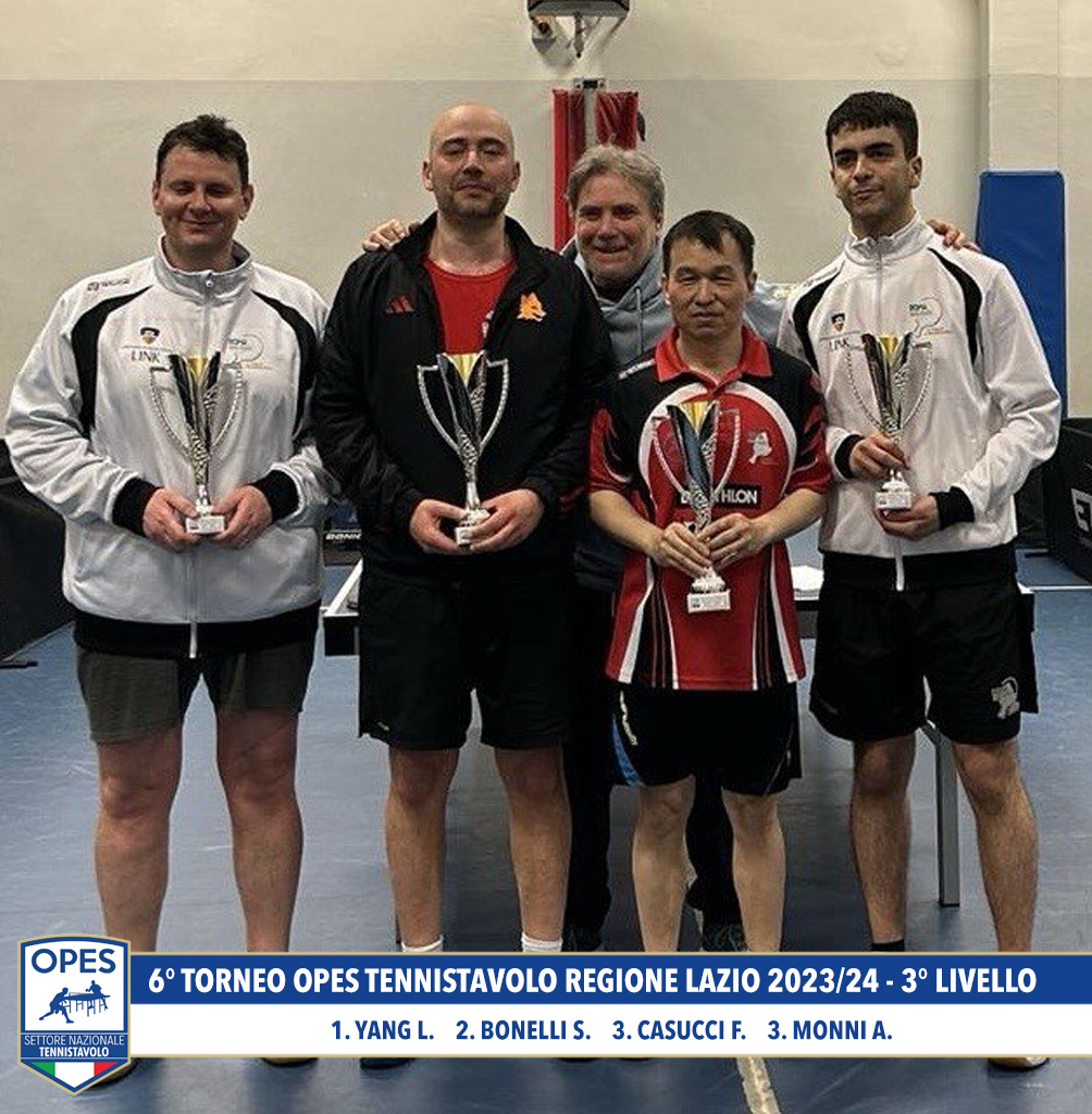6° Torneo OPES TENNISTAVOLO
