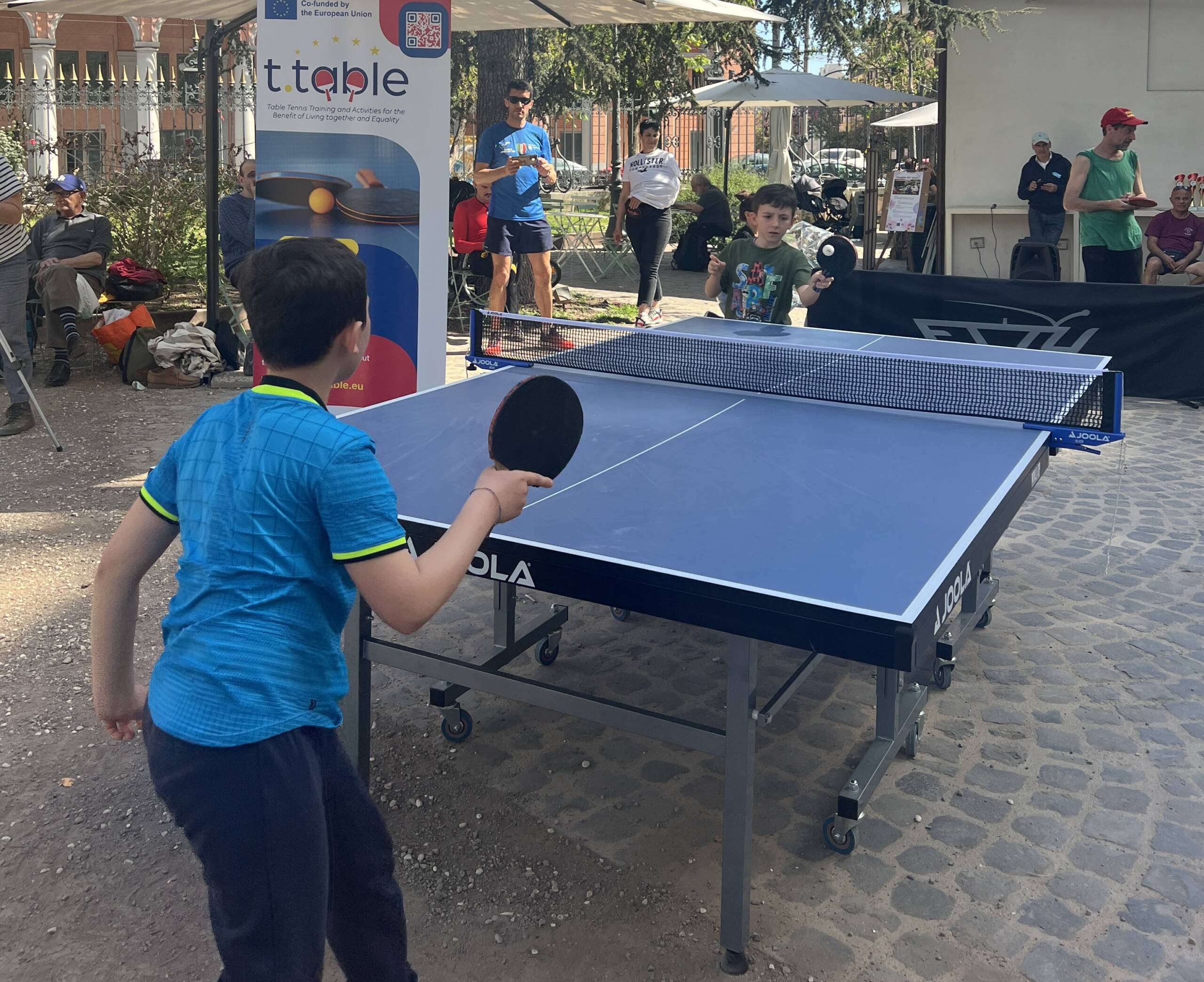 Coppa Piazza Vittorio-torneo tennistavolo Under 14