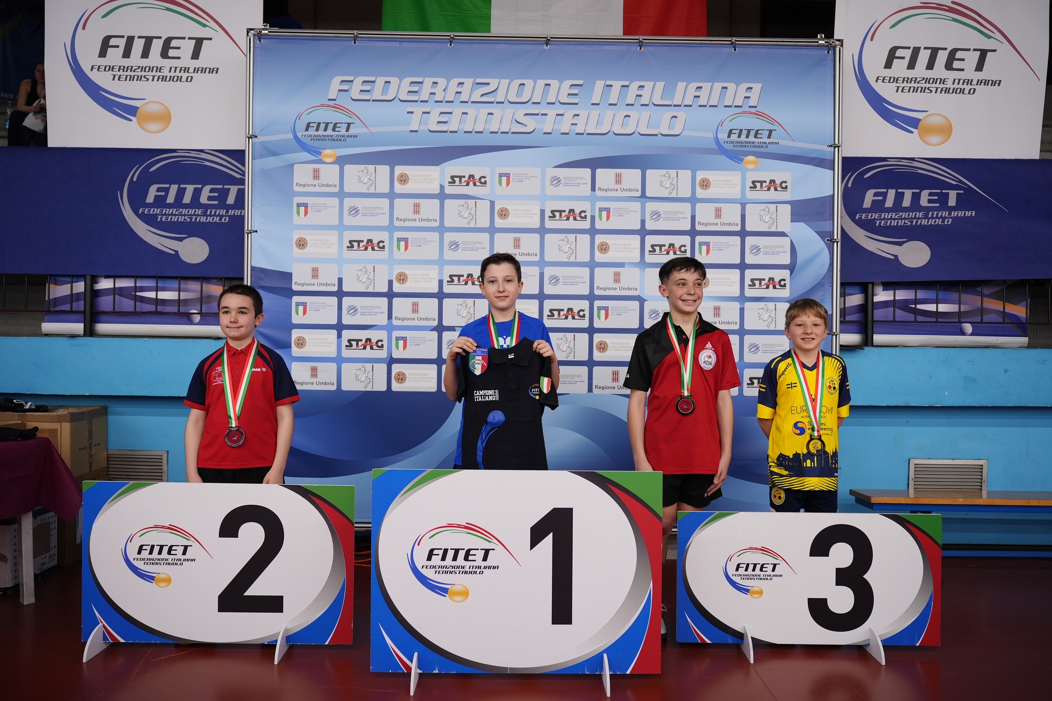 CAMPIONATI ITALIANI GIOVANILI DI TENNISTAVOLO