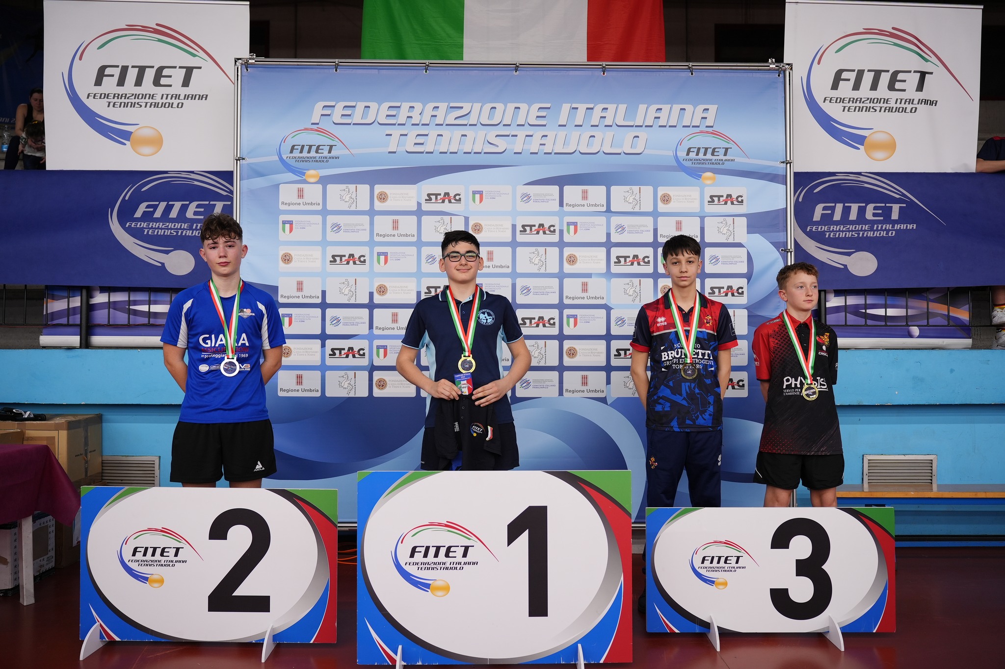 CAMPIONATI ITALIANI GIOVANILI DI TENNISTAVOLO