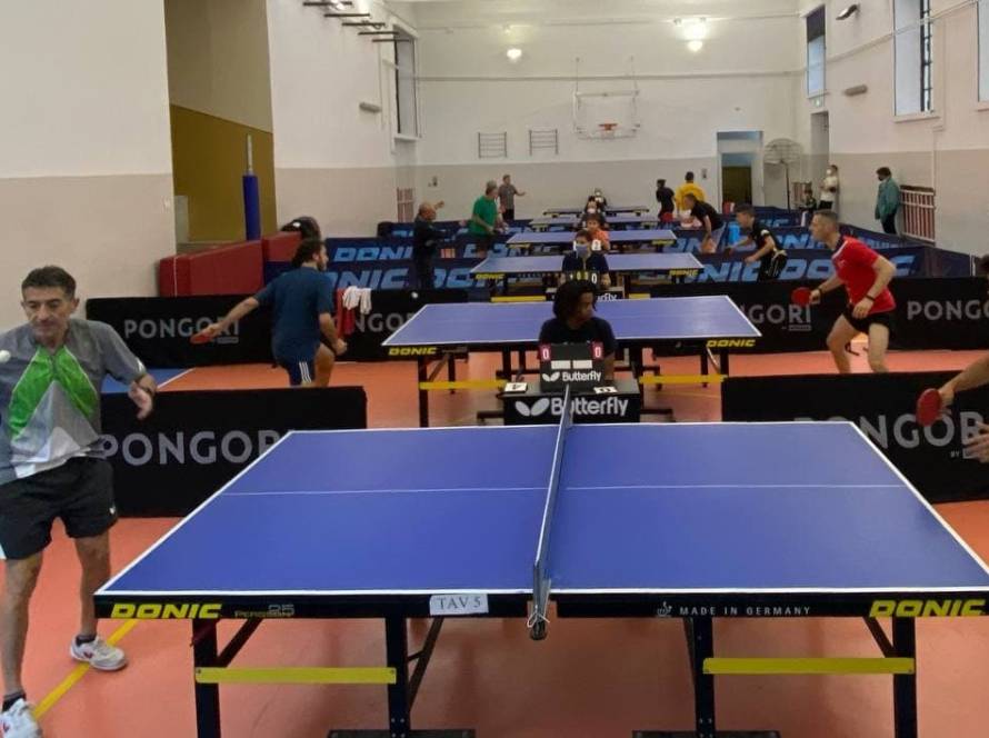 Torneo Open di tennistavolo a Bordighera