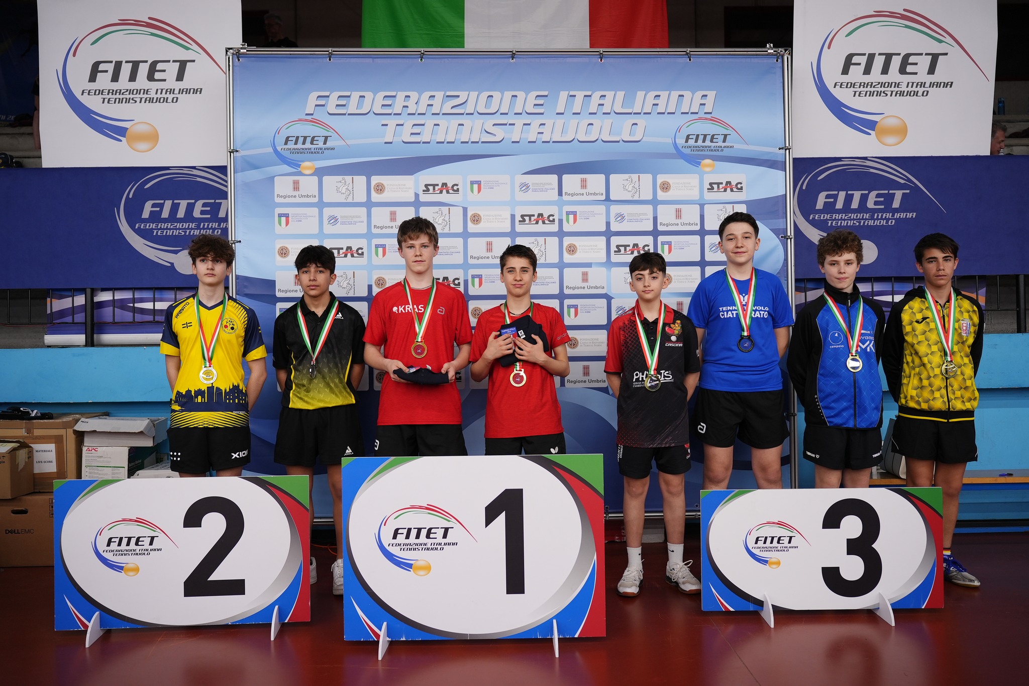 CAMPIONATI ITALIANI GIOVANILI DI TENNISTAVOLO