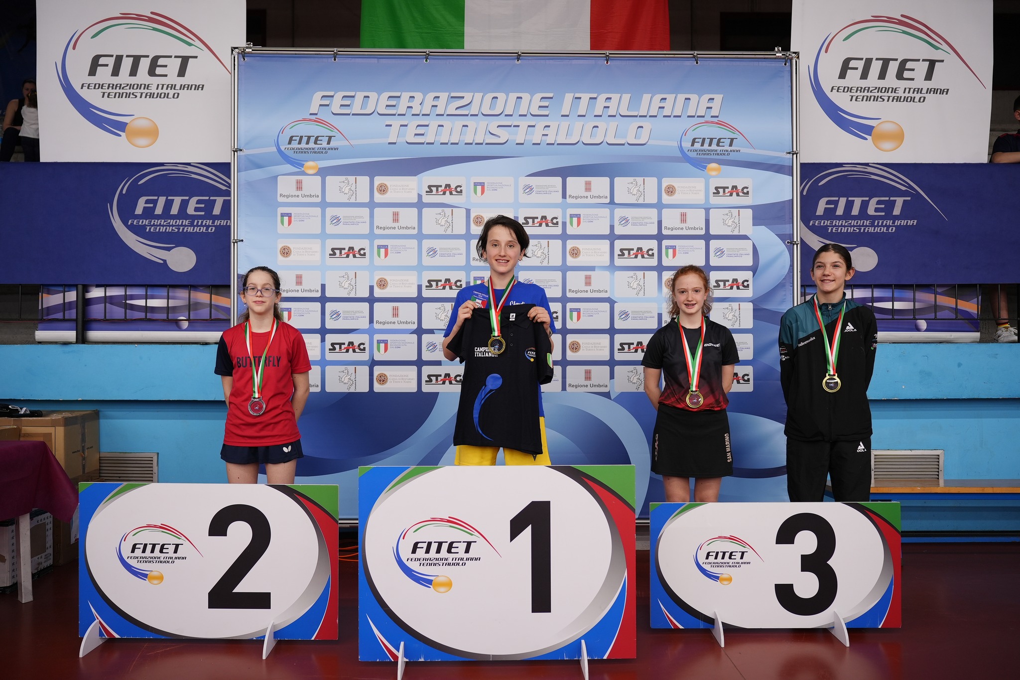 CAMPIONATI ITALIANI GIOVANILI DI TENNISTAVOLO
