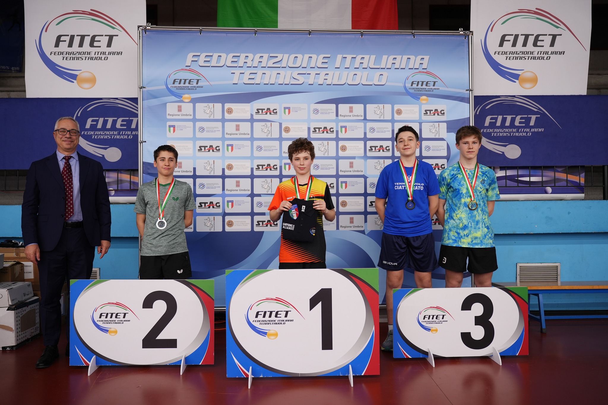 CAMPIONATI ITALIANI GIOVANILI DI TENNISTAVOLO