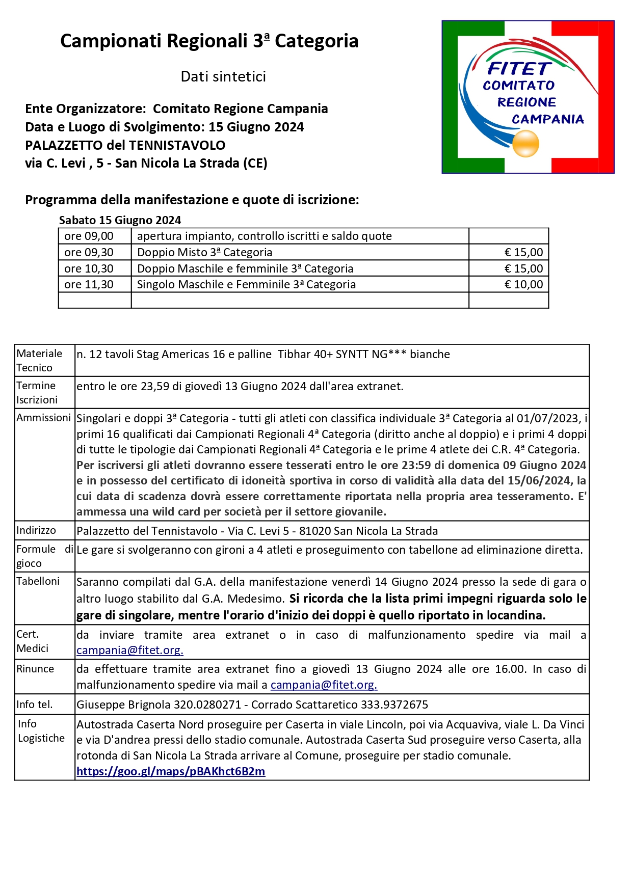 campionati regionali terza categoria san nicola la strada 