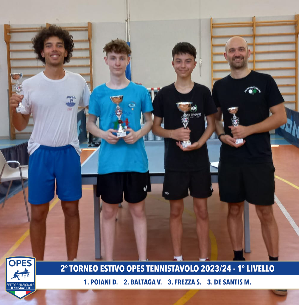 PODIO 1° LIVELLO
