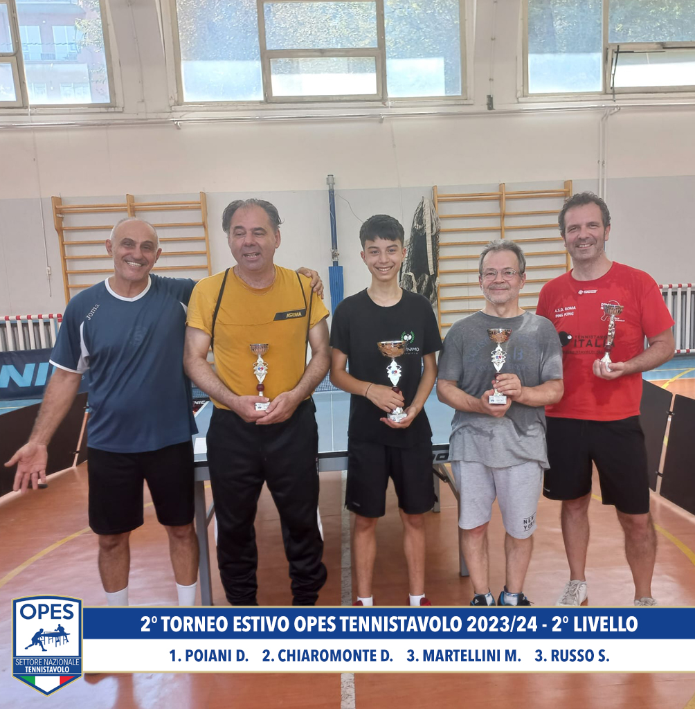 PODIO 2° LIVELLO