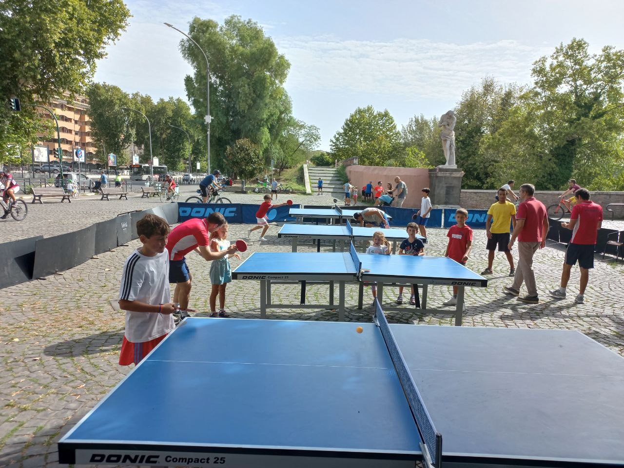 EVENTO DI PING PONG A PONTE MILVIO