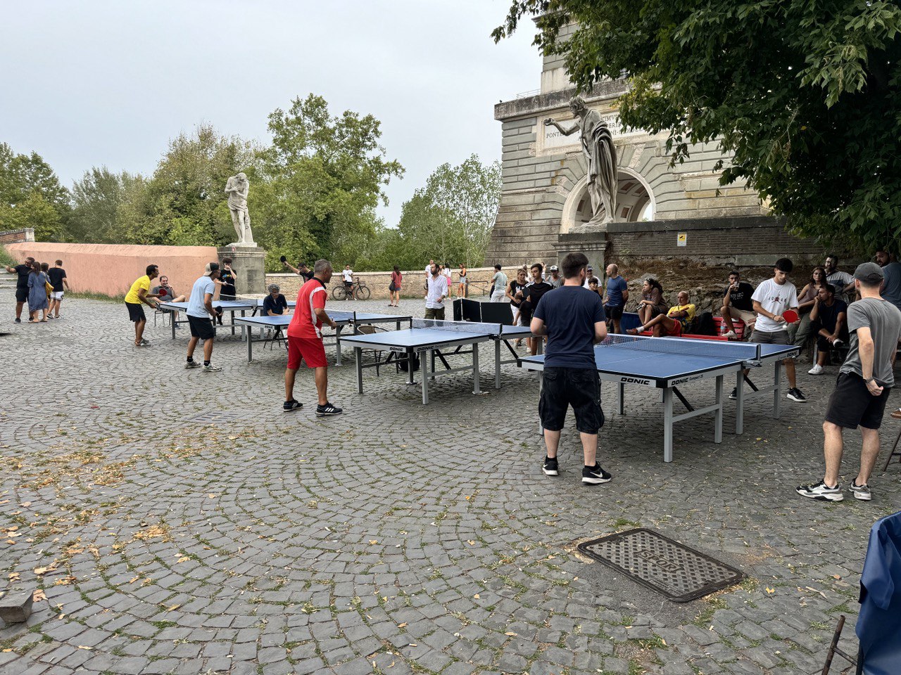 EVENTO DI PING PONG A PONTE MILVIO