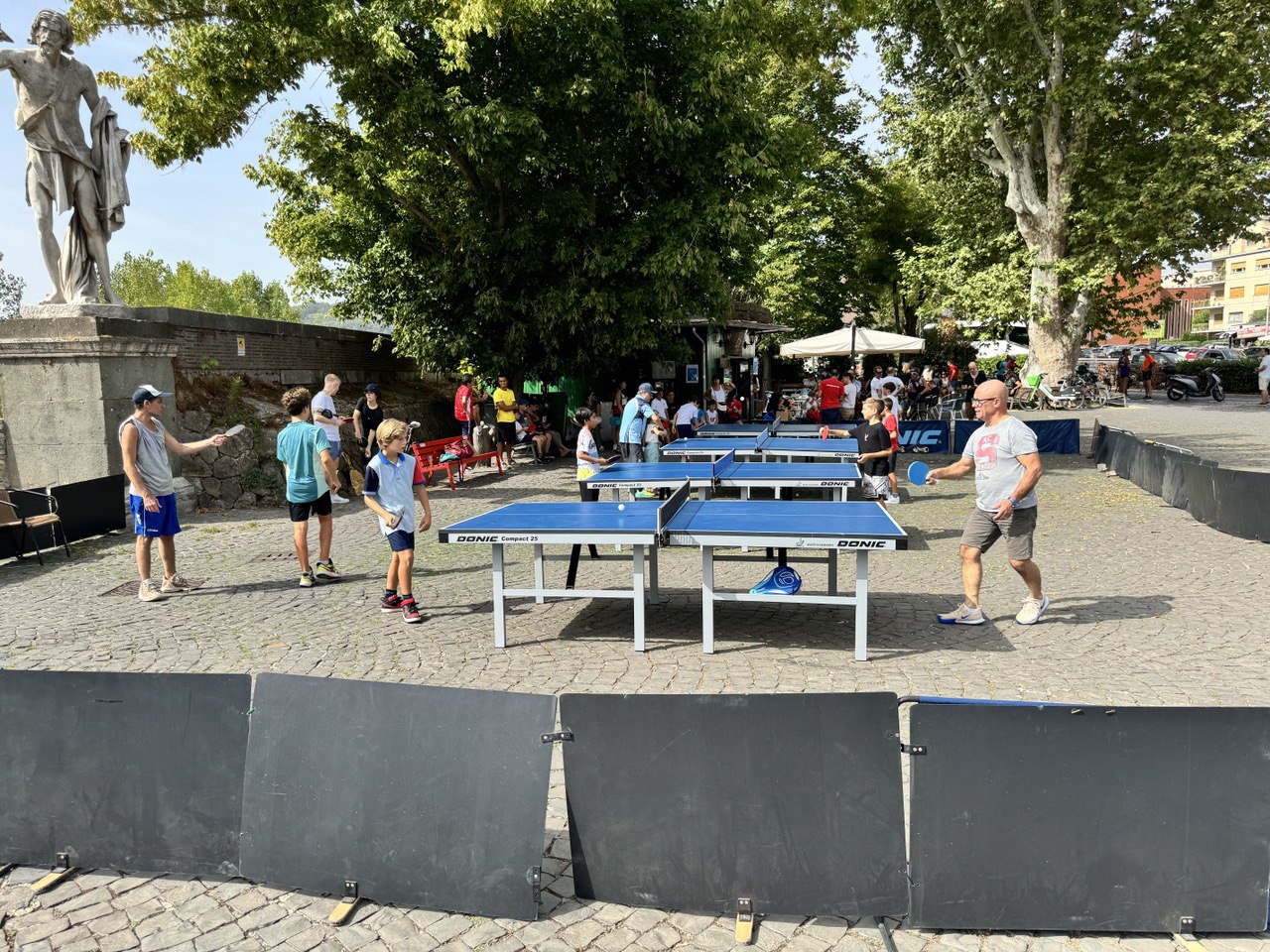 EVENTO DI PING PONG A PONTE MILVIO