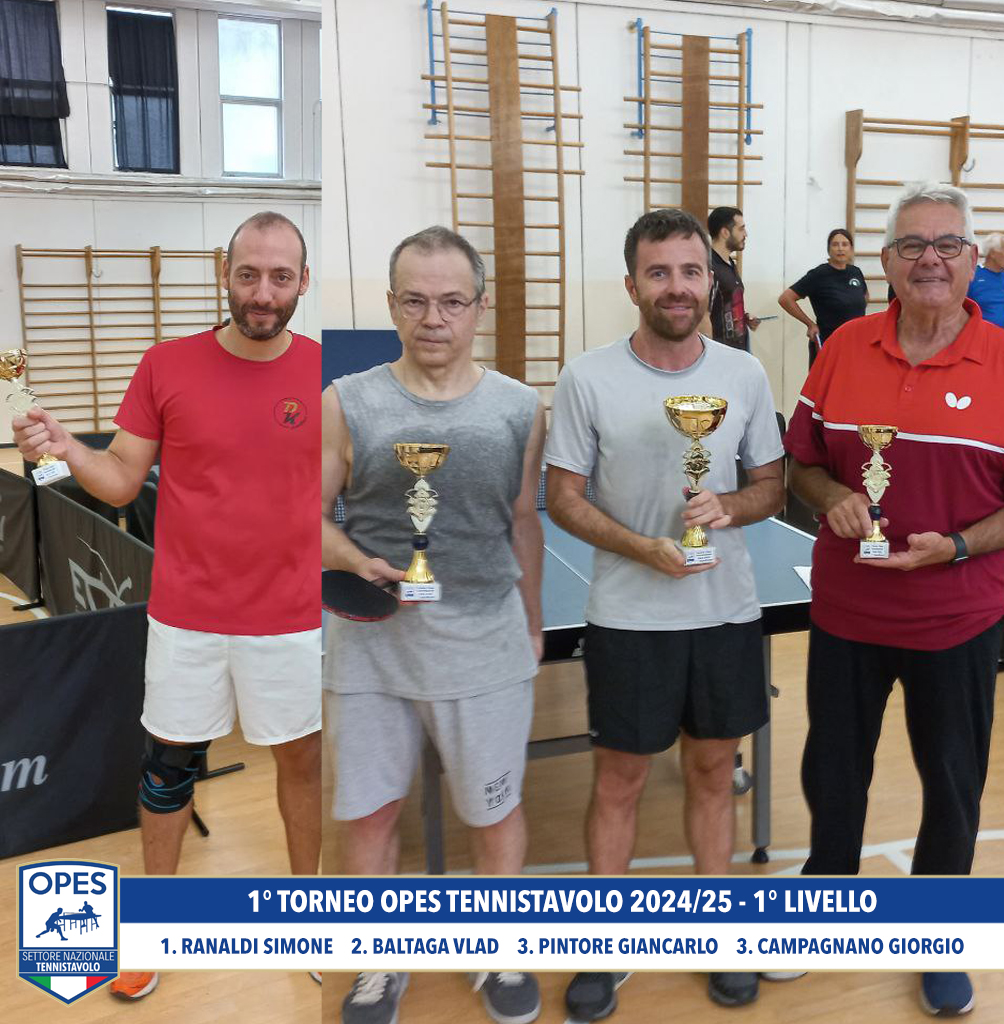 1° Torneo OPES TENNISTAVOLO