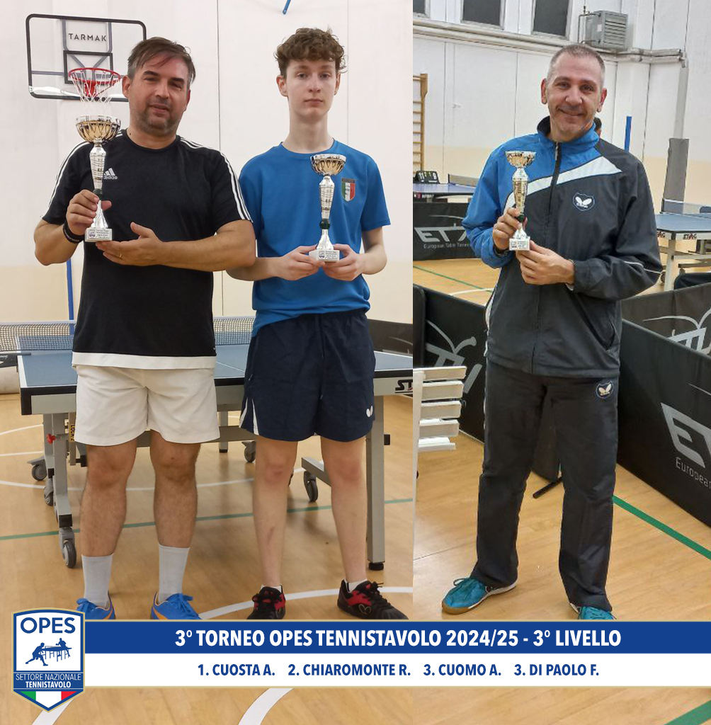 3° Torneo OPES TENNISTAVOLO