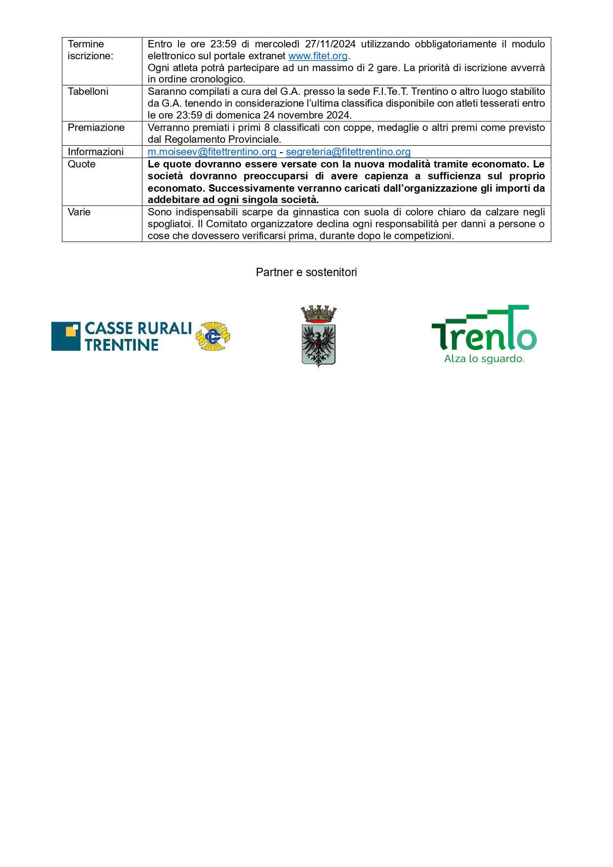 Torneo Interregionale Open di Tennistavolo