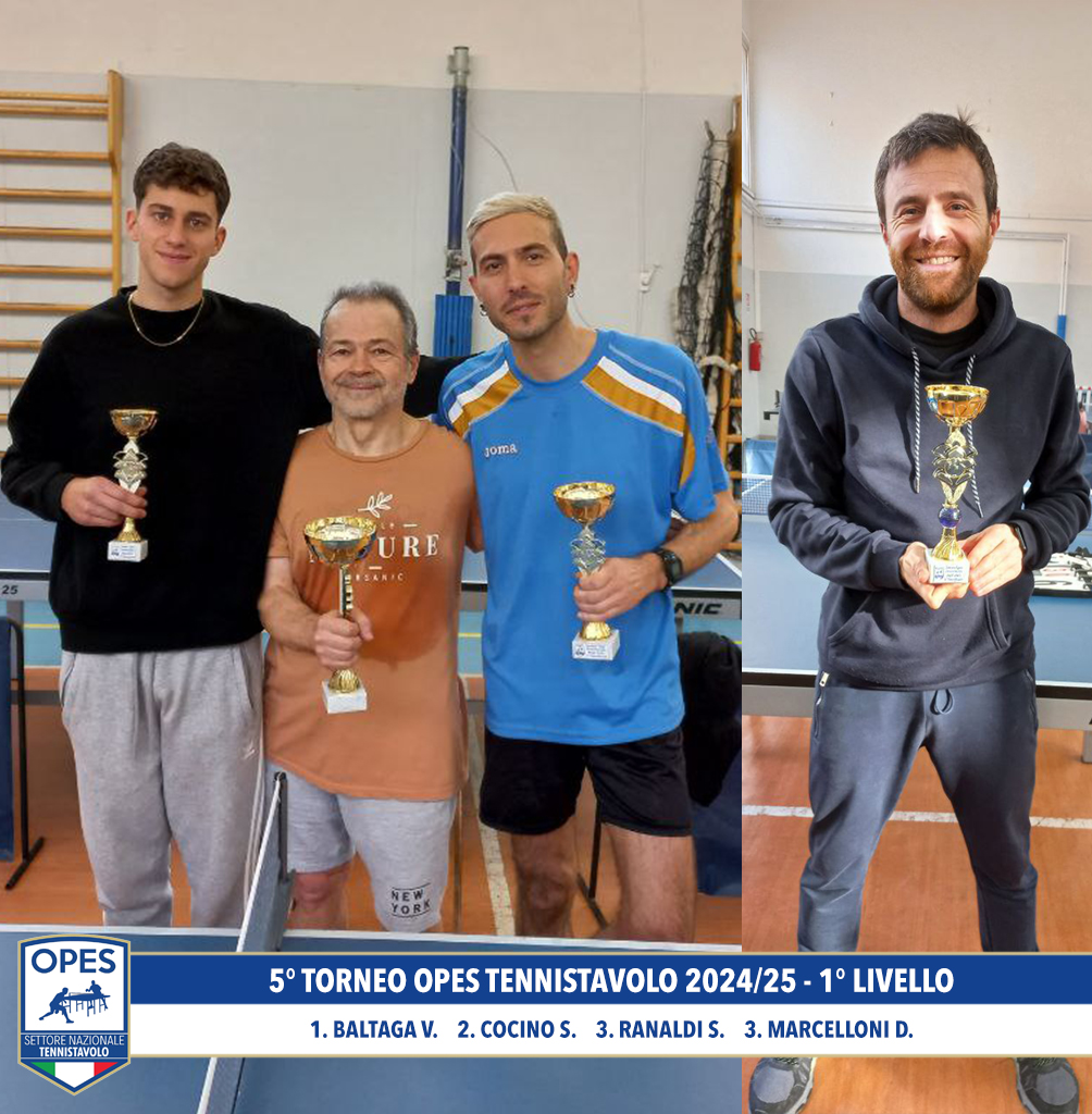 5° Torneo OPES TENNISTAVOLO
