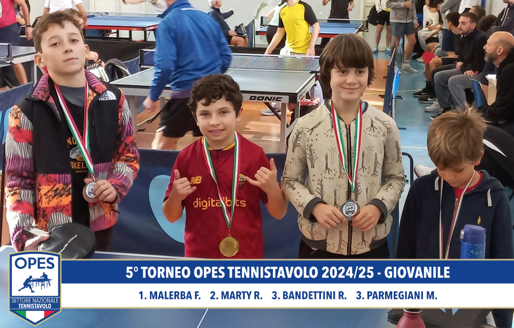 5° Torneo OPES TENNISTAVOLO