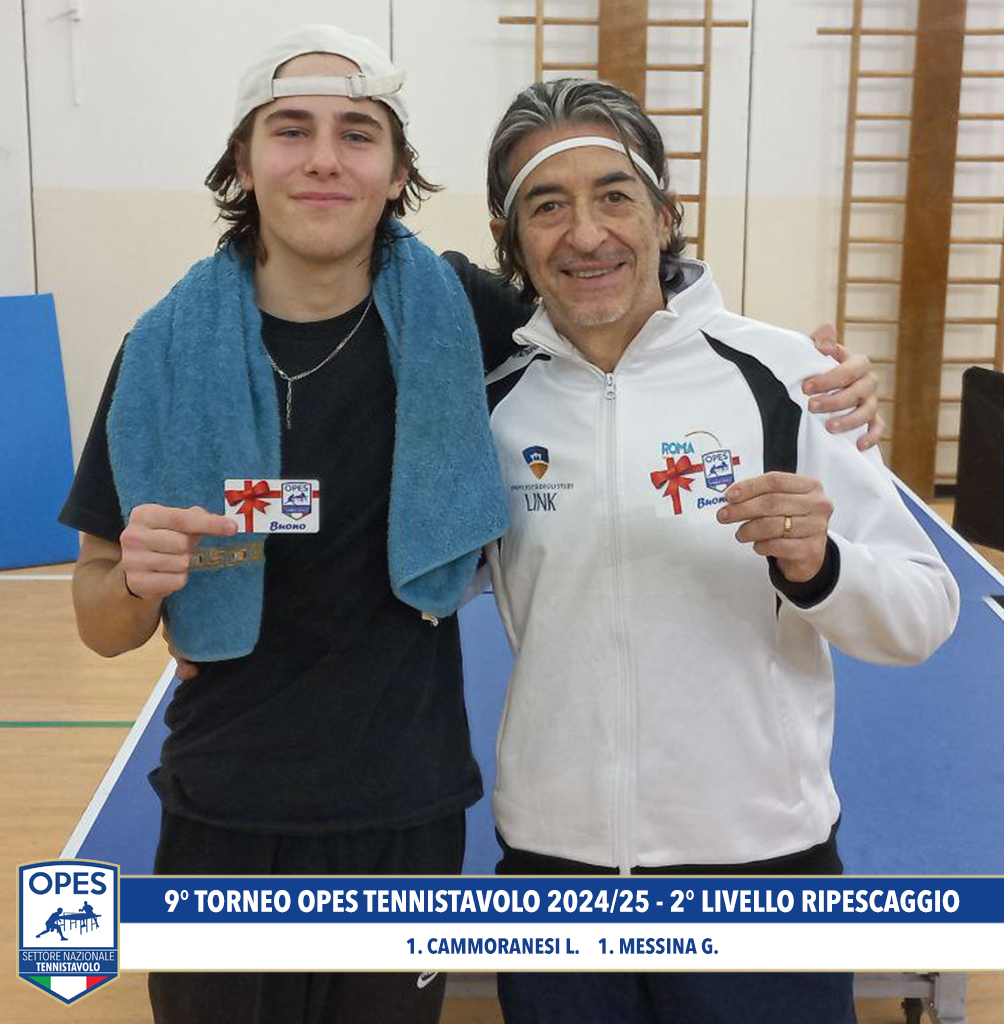 2° livello podio ripescaggio