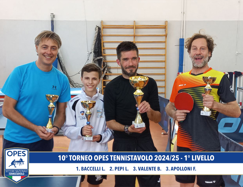 1° livello podio