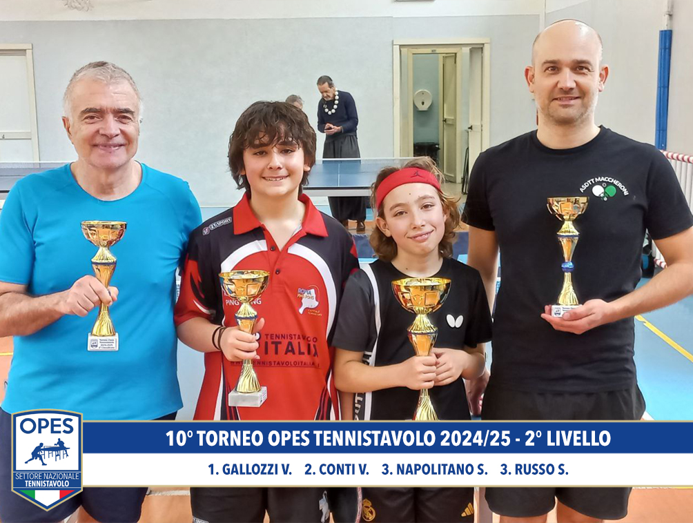 2° livello podio