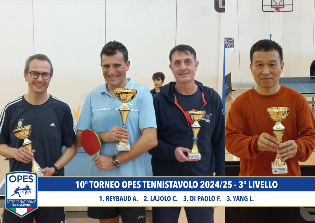 3° livello podio