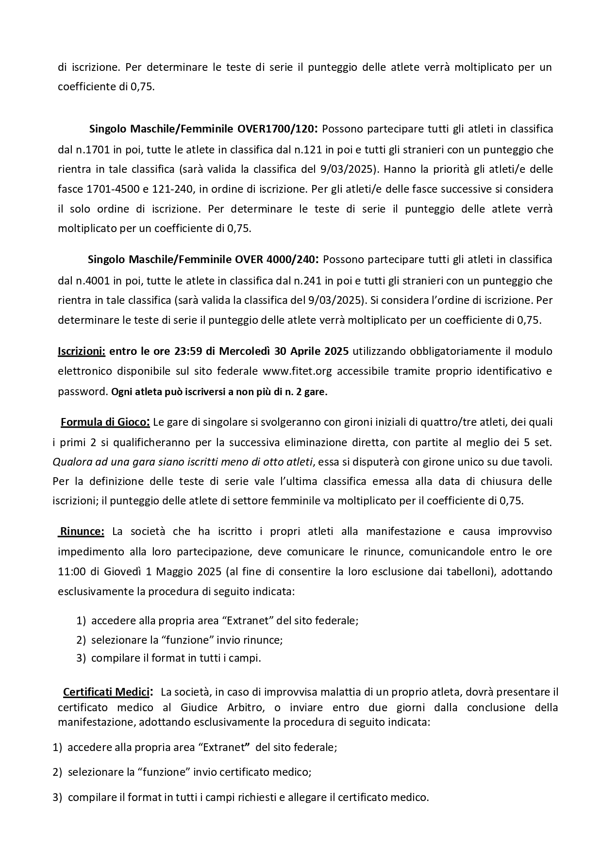 Torneo Interregionale Open di Tennistavolo