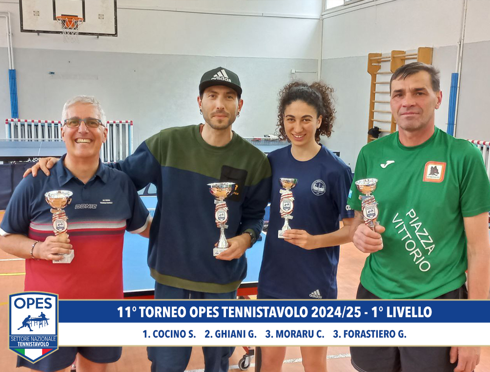 1° livello podio