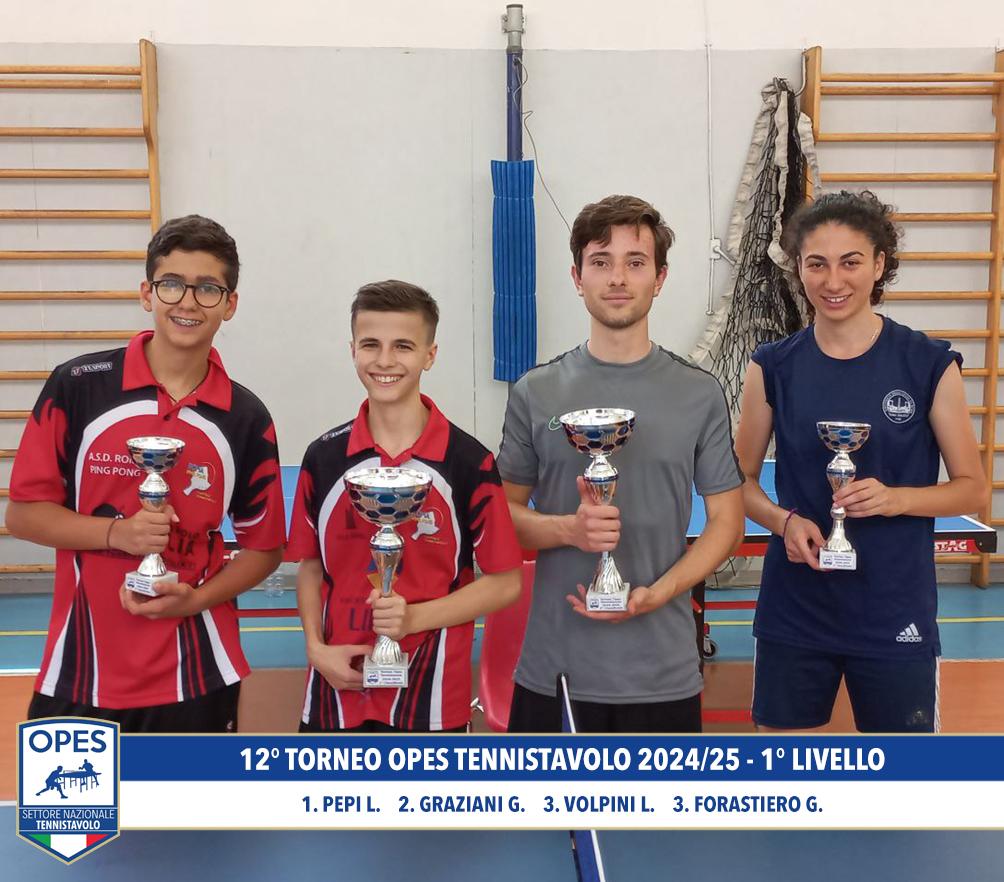 1° livello podio
