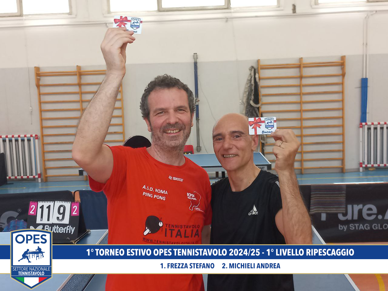 1° livello ripescaggio