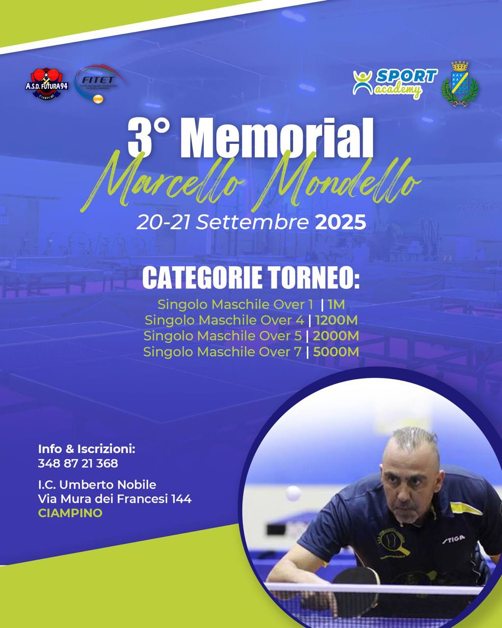 Torneo Interregionale Open di Tennistavolo