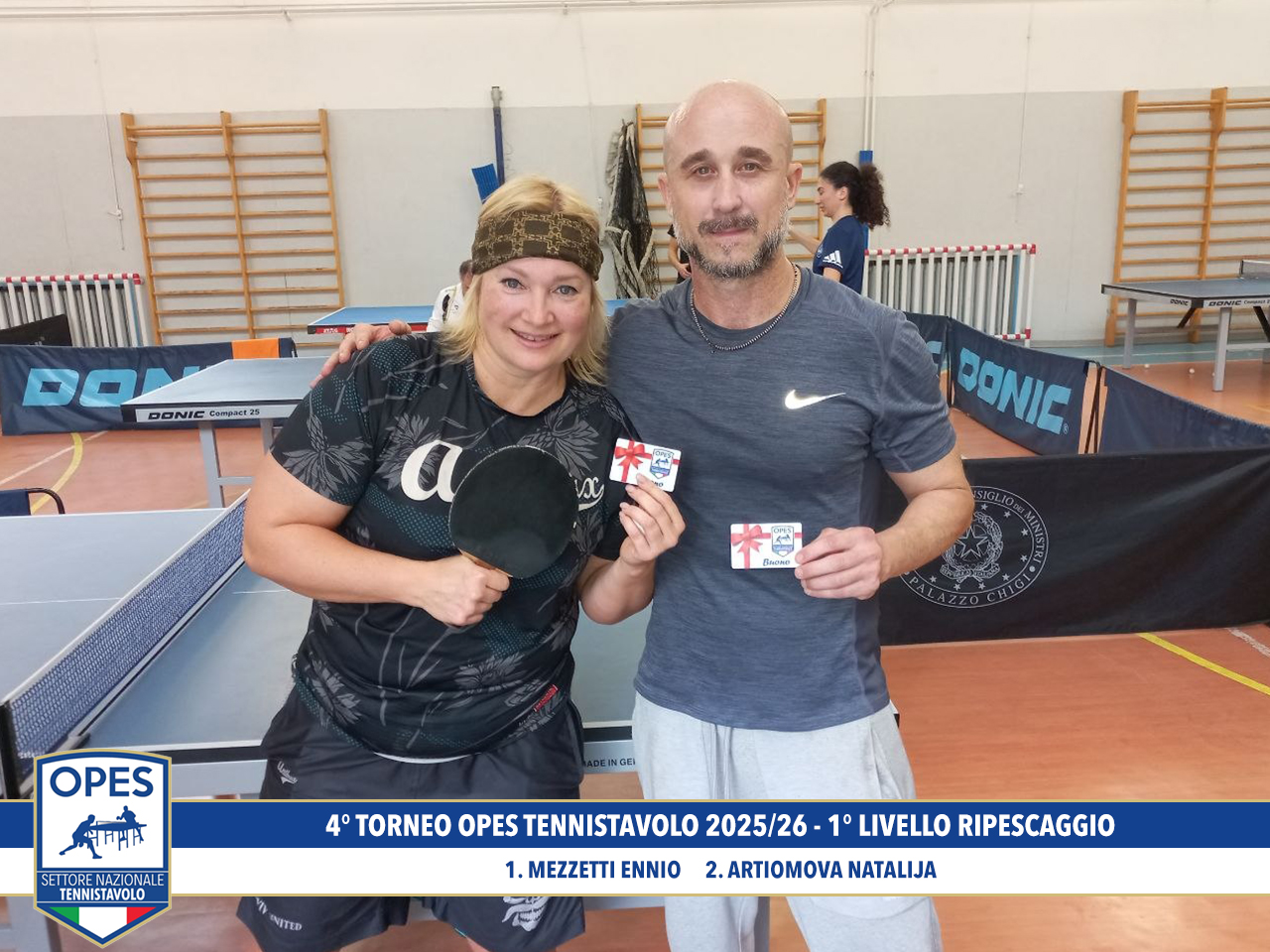 1° livello ripescaggio