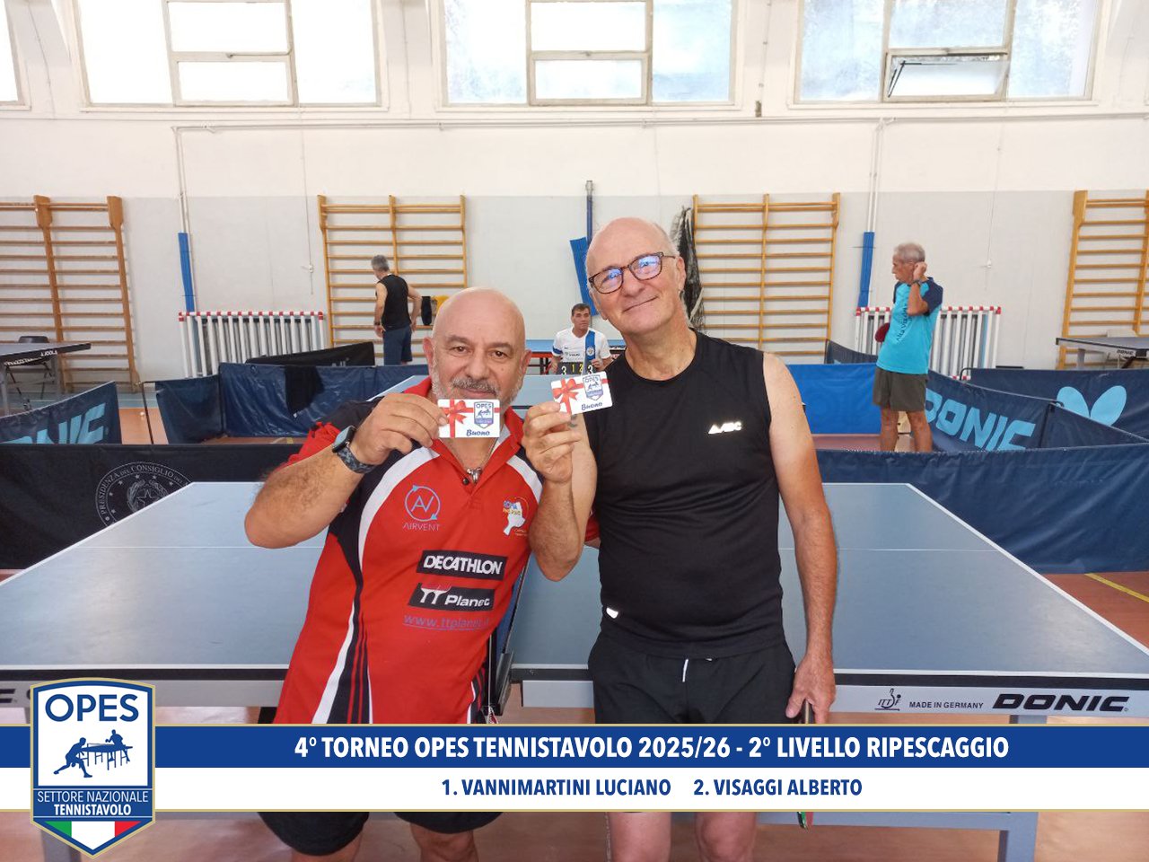 2° livello ripescaggio