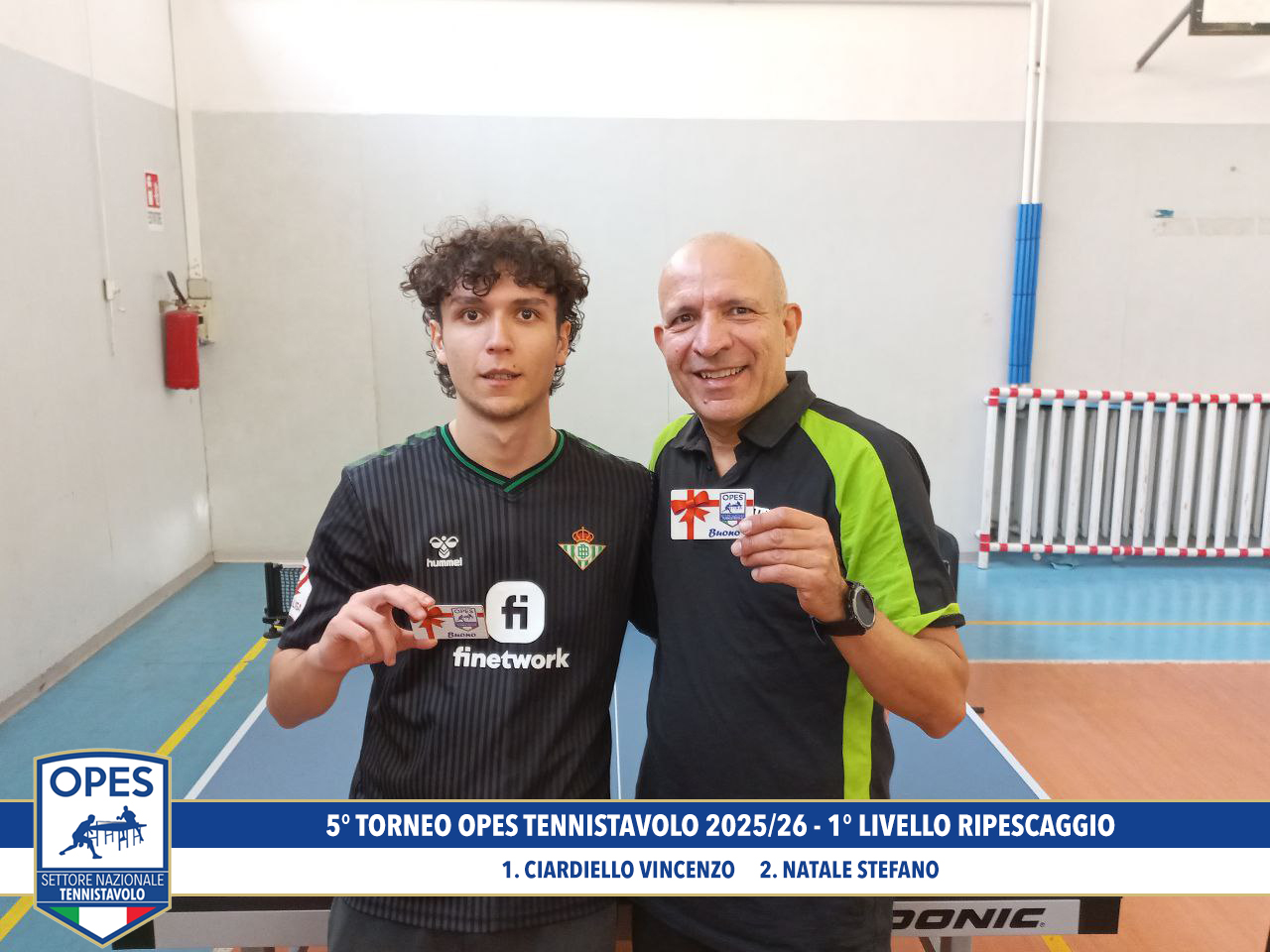 1° livello ripescaggio