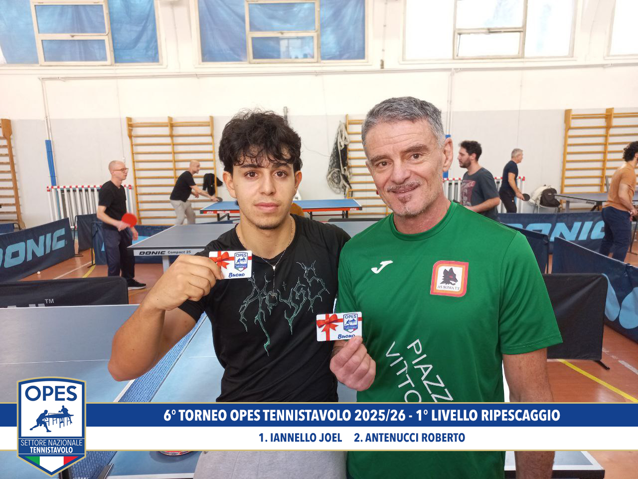 1° livello ripescaggio