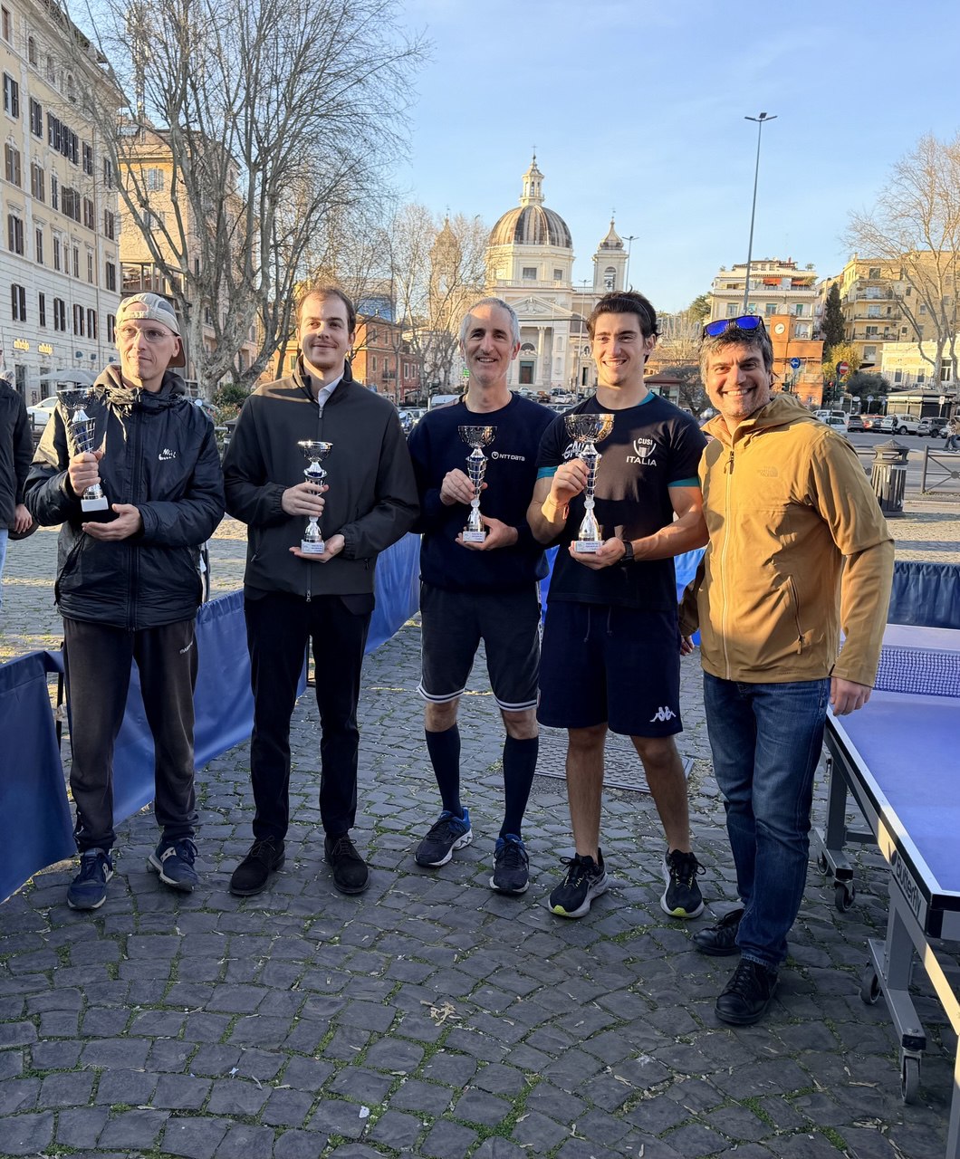 EVENTO DI PING PONG A PONTE MILVIO