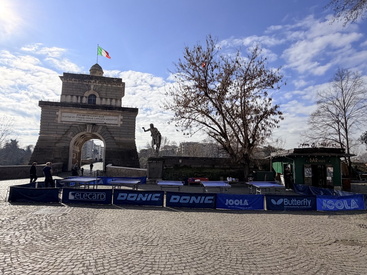 EVENTO DI PING PONG A PONTE MILVIO