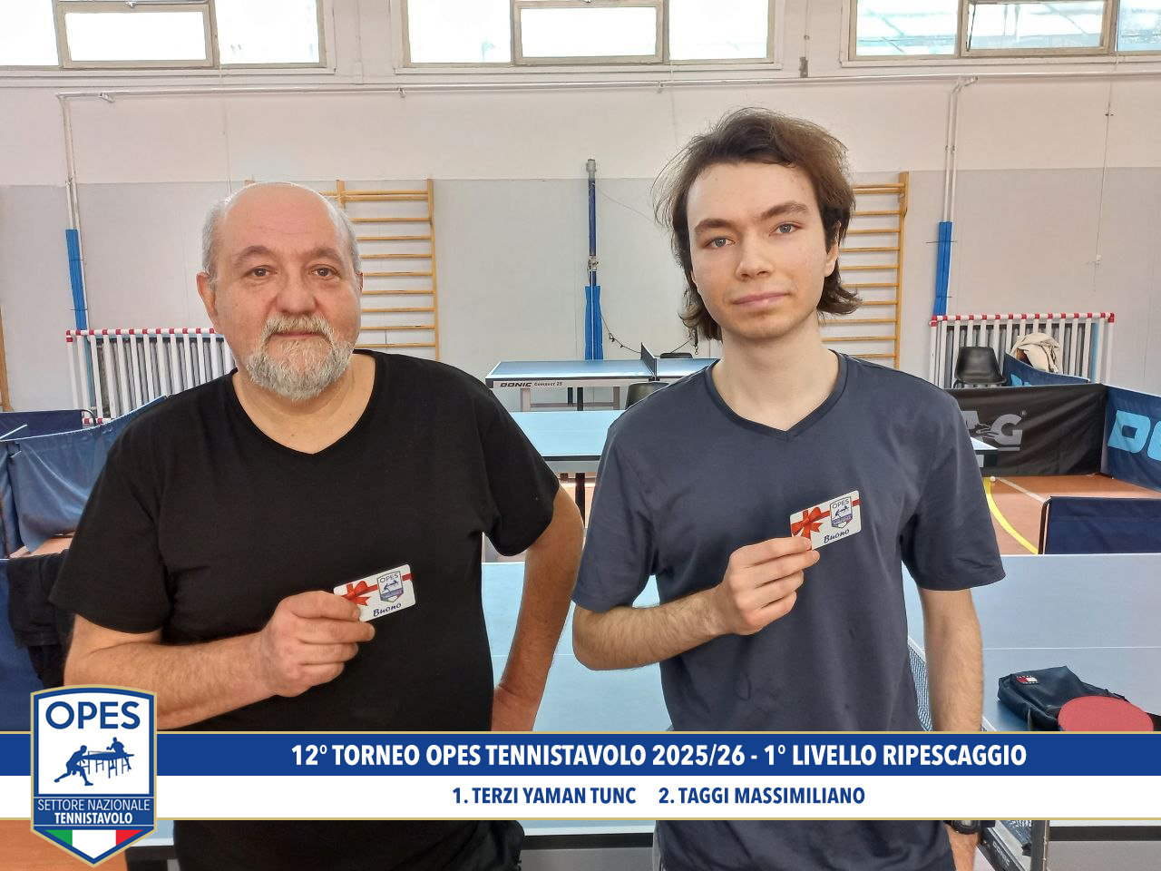 1° livello ripescaggio