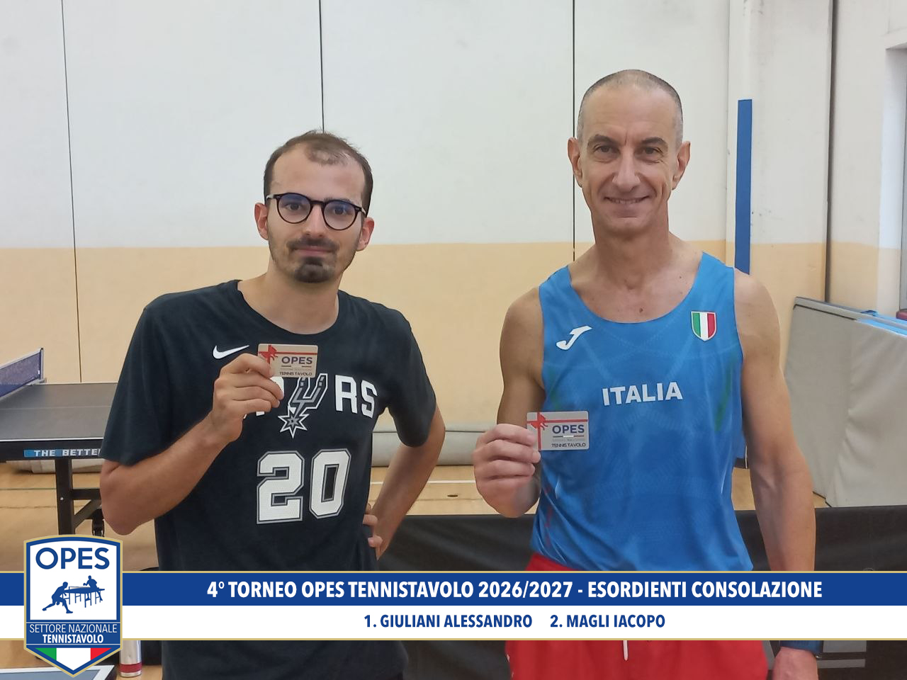 Esordienti consolazione